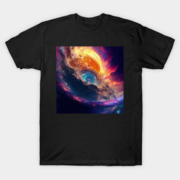 Universe T-Shirt by VISIONARTIST